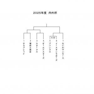 【新日本スポーツ連盟 大阪府野球協議会】　TOPIX：2025年06月09日(月)の投稿「2025年度　第23回内外旗争奪杯」